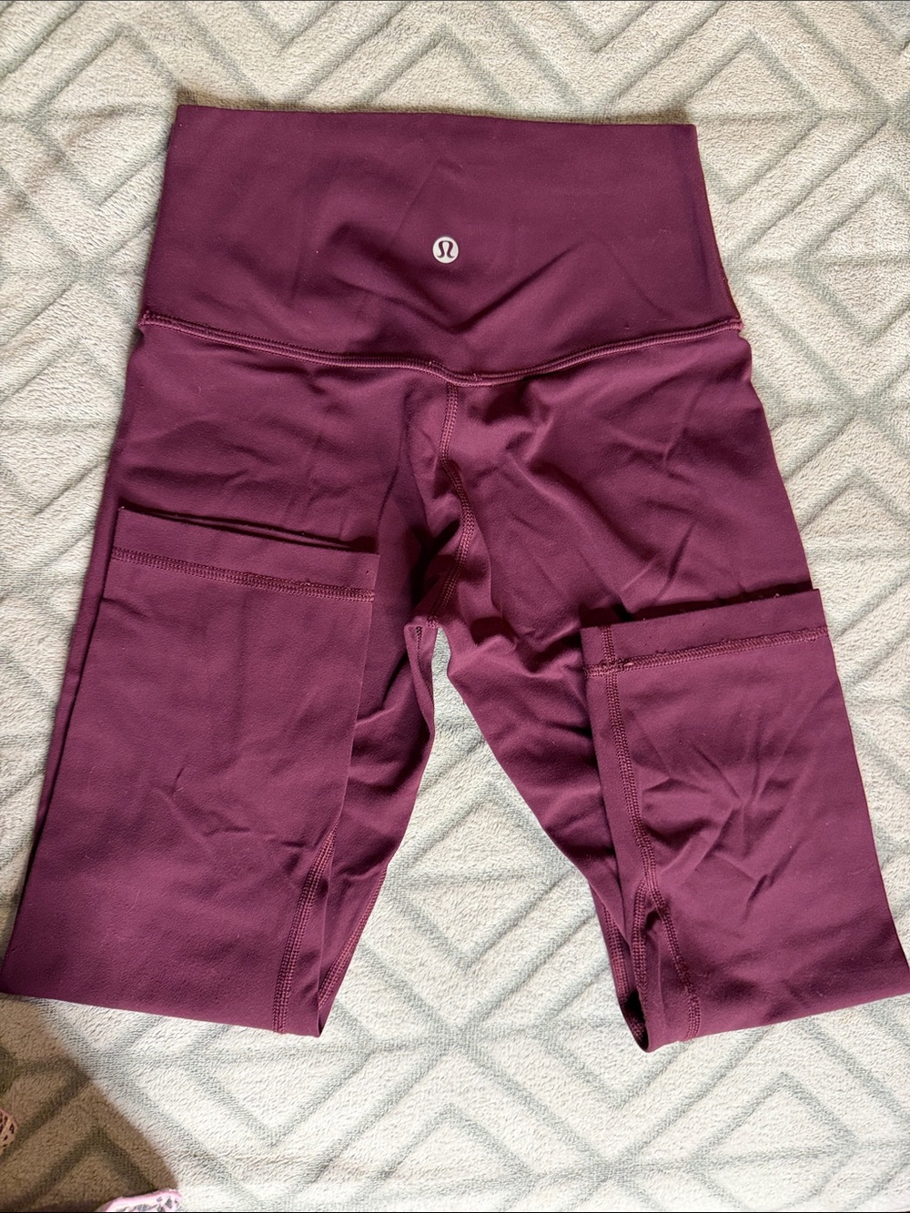 lululemon athletica Plum High-Rise Pocket Leggings
